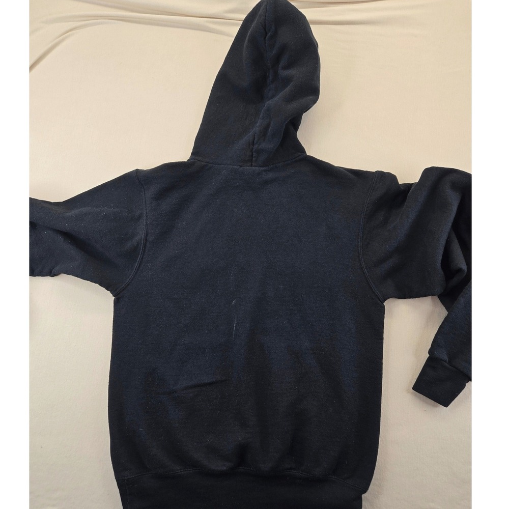 Champion Hoodie Men XS Black Vanderbilt University Eco Fleece Sweatshirt Graphic - Picture 6 of 7